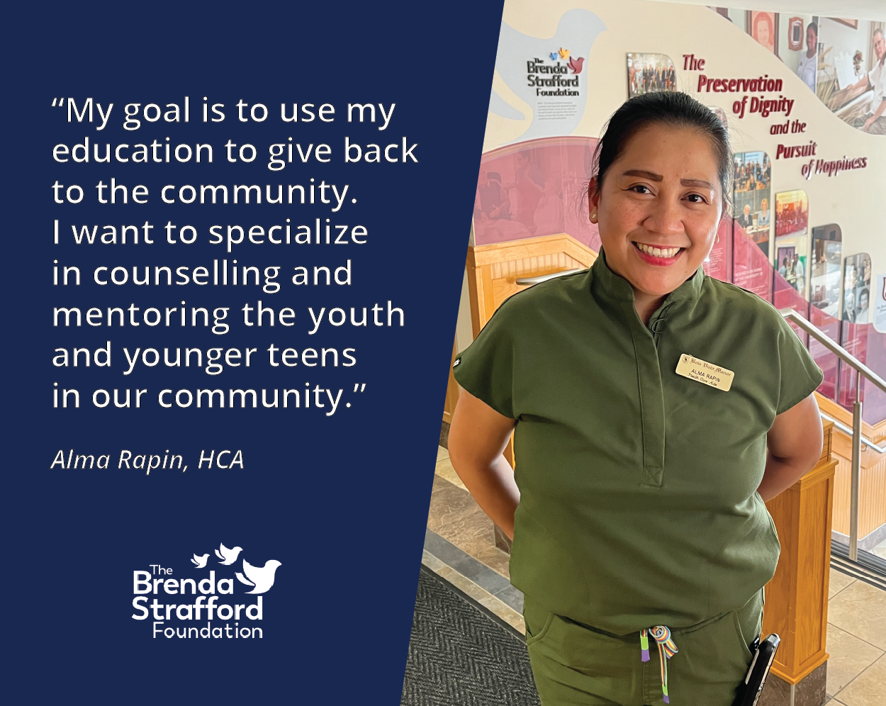 Employee Education Fund Recipient Testimonial - Alma R